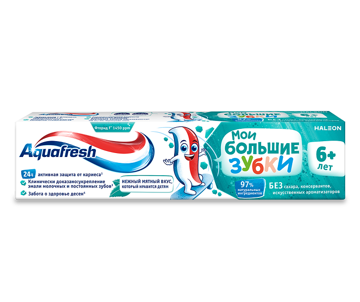 Зубная паста Aquafresh Мои большие зубки