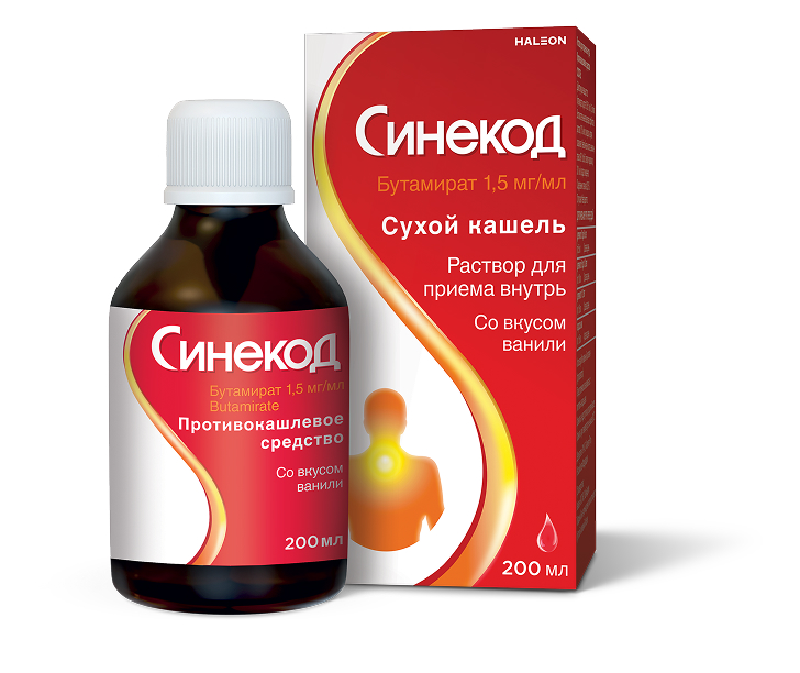 Раствор против сухого кашля200